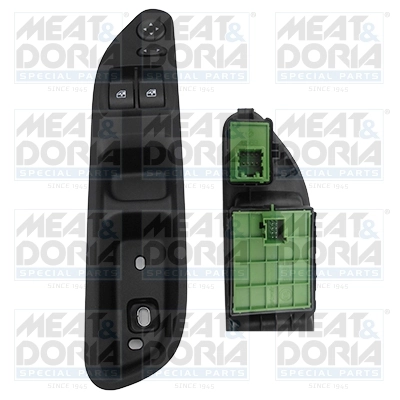 Switch, window regulator